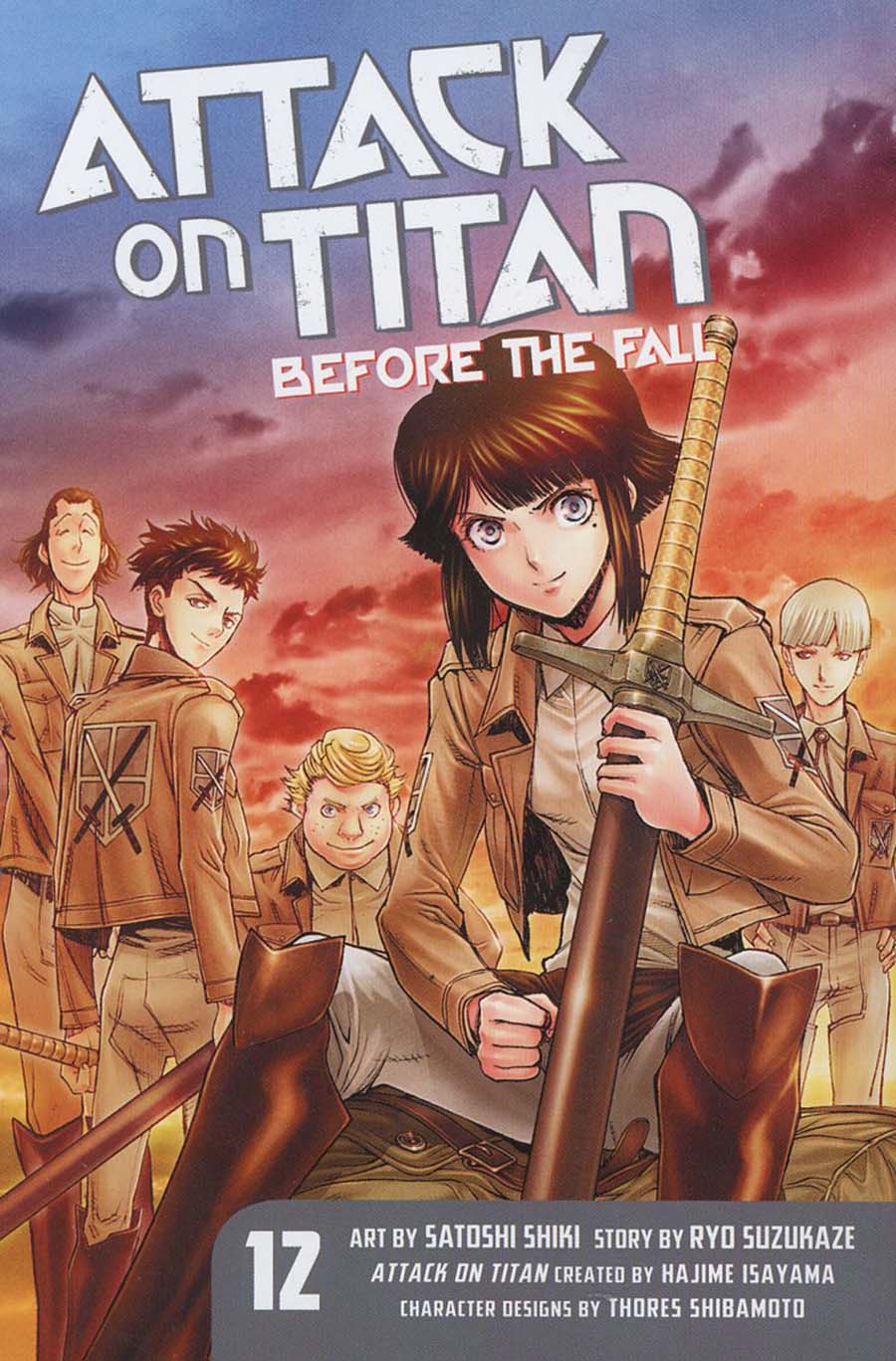 Attack On Titan Before The Fall Vol 12 GN