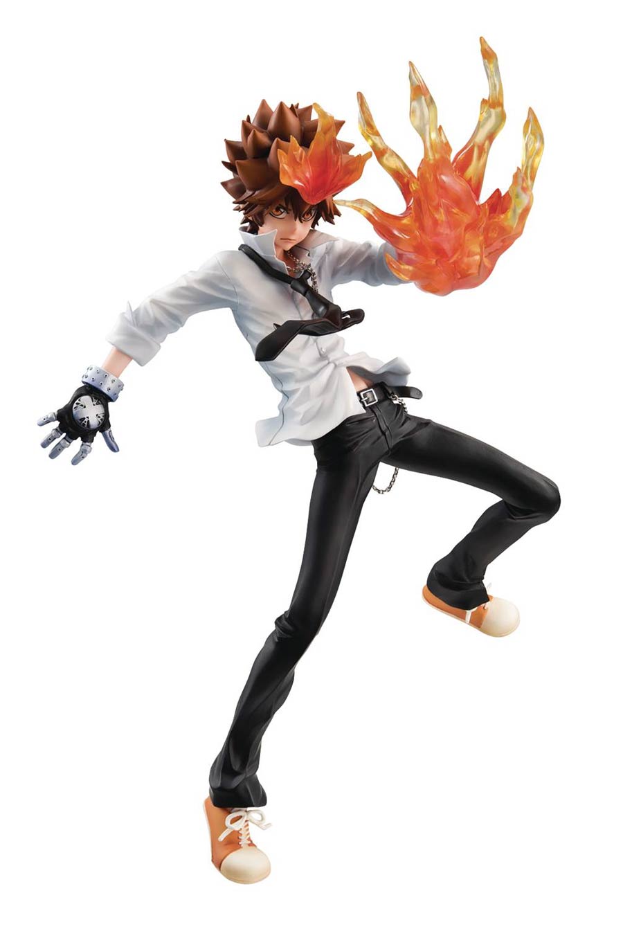Katekyo Hitman Reborn Tsunayoshi Sawada Gem Series PVC Statue
