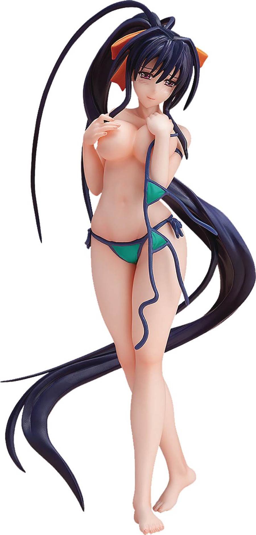 High School DxD Born Akeno Himejima Swimsuit 1/12 Scale PVC Figure