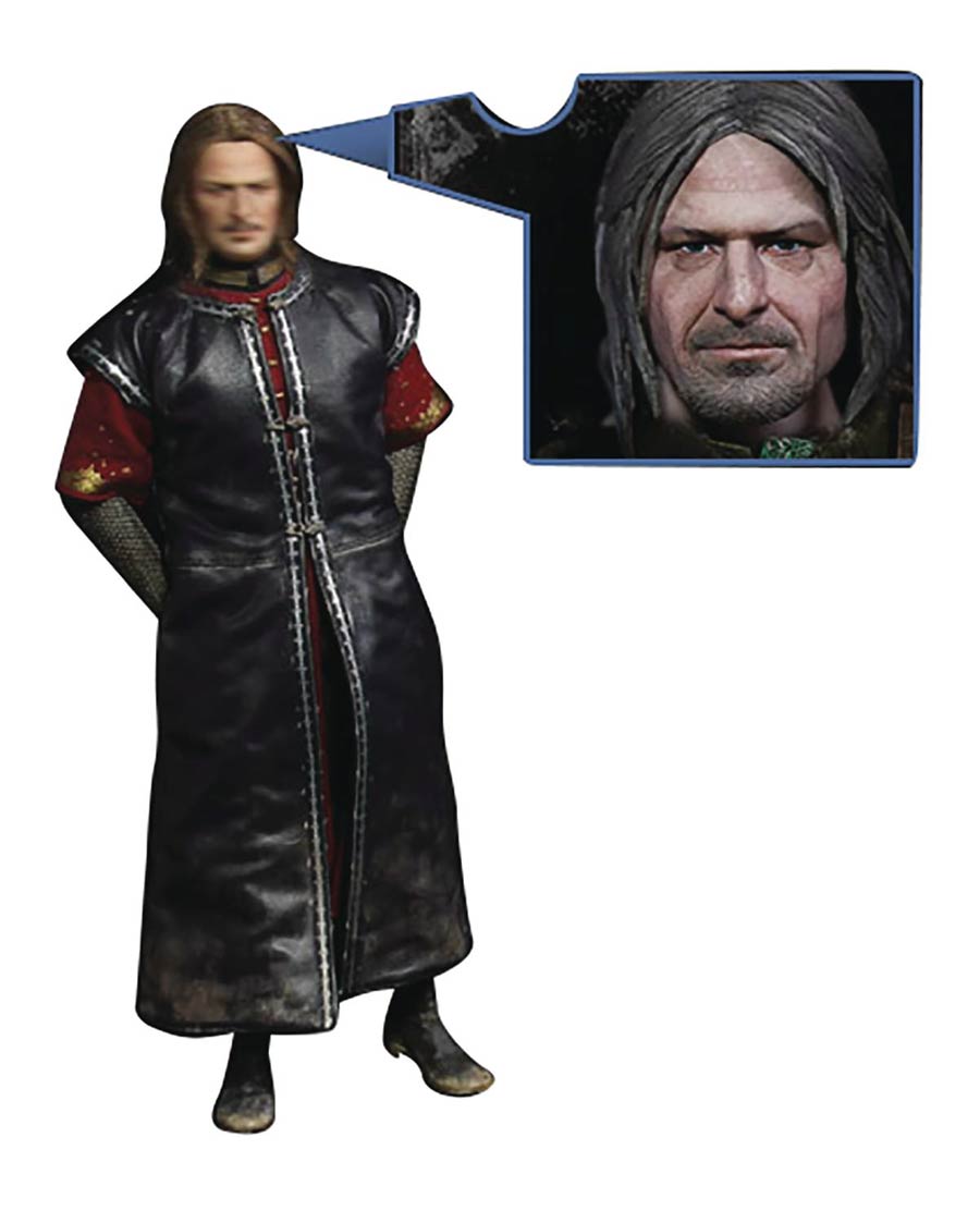Lord Of The Rings Boromir 1/6 Scale Action Figure With Sculpted Hair