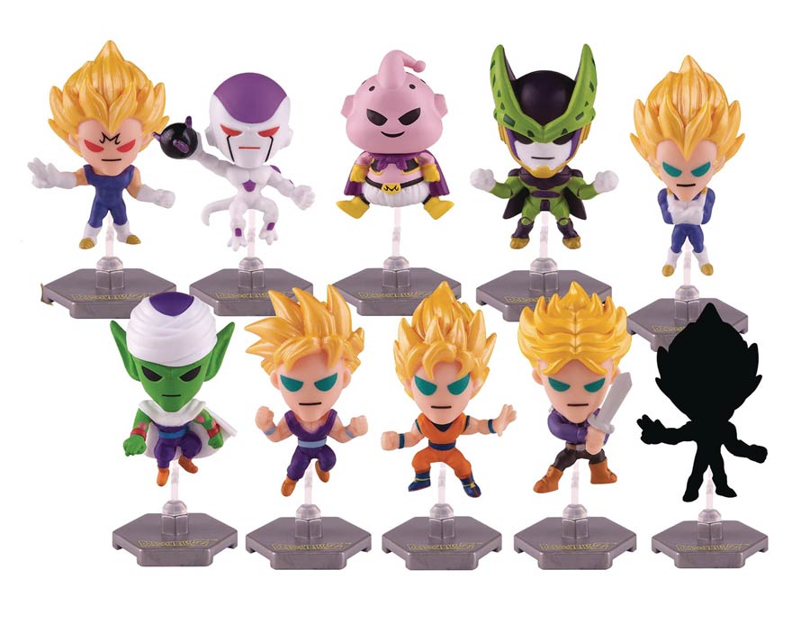 Dragon Ball Z Buildable Figures Blind Mystery Box Series 1 24-Piece Display