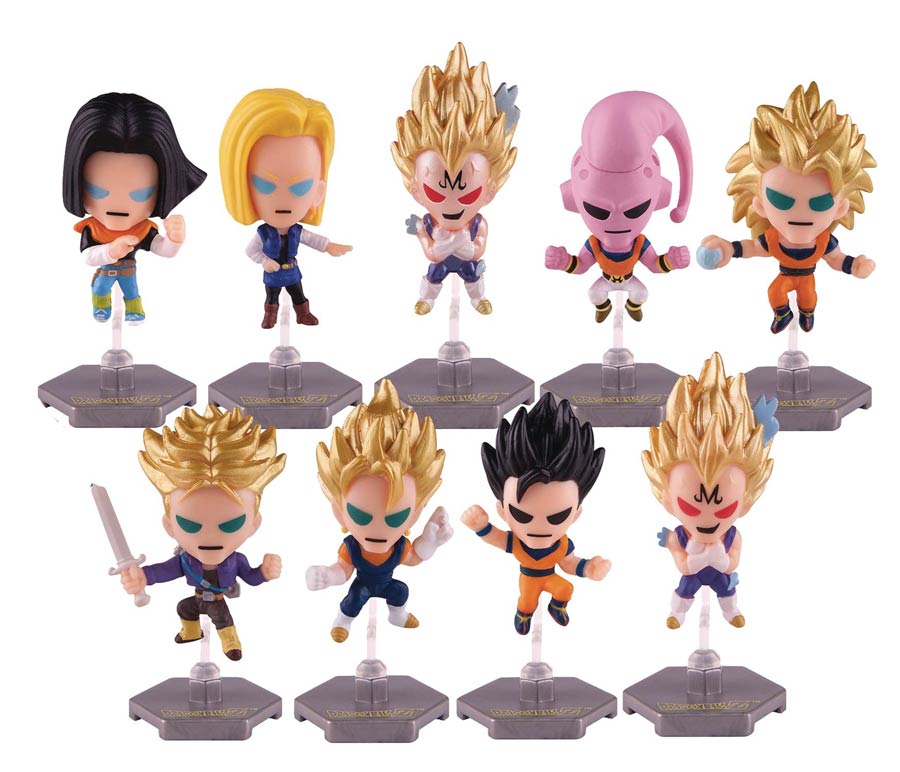 Dragon Ball Z Buildable Figures Blind Mystery Box Series 2 24-Piece Display
