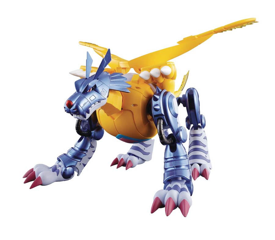 Digimon Adventure Digivolving Spirits #02 Metal Garurumon (Gabumon) Action Figure