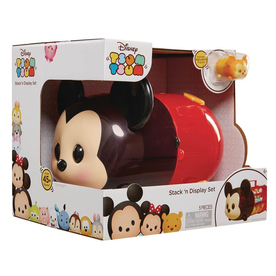 Disney Tsum Tsum Mickey Portable Play Case With Figure