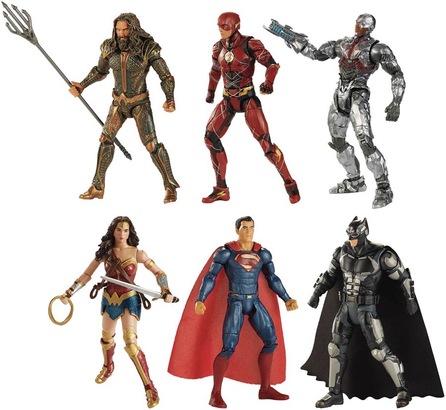 Justice League Movie Multiverse 6-Inch Action Figure Assortment Case