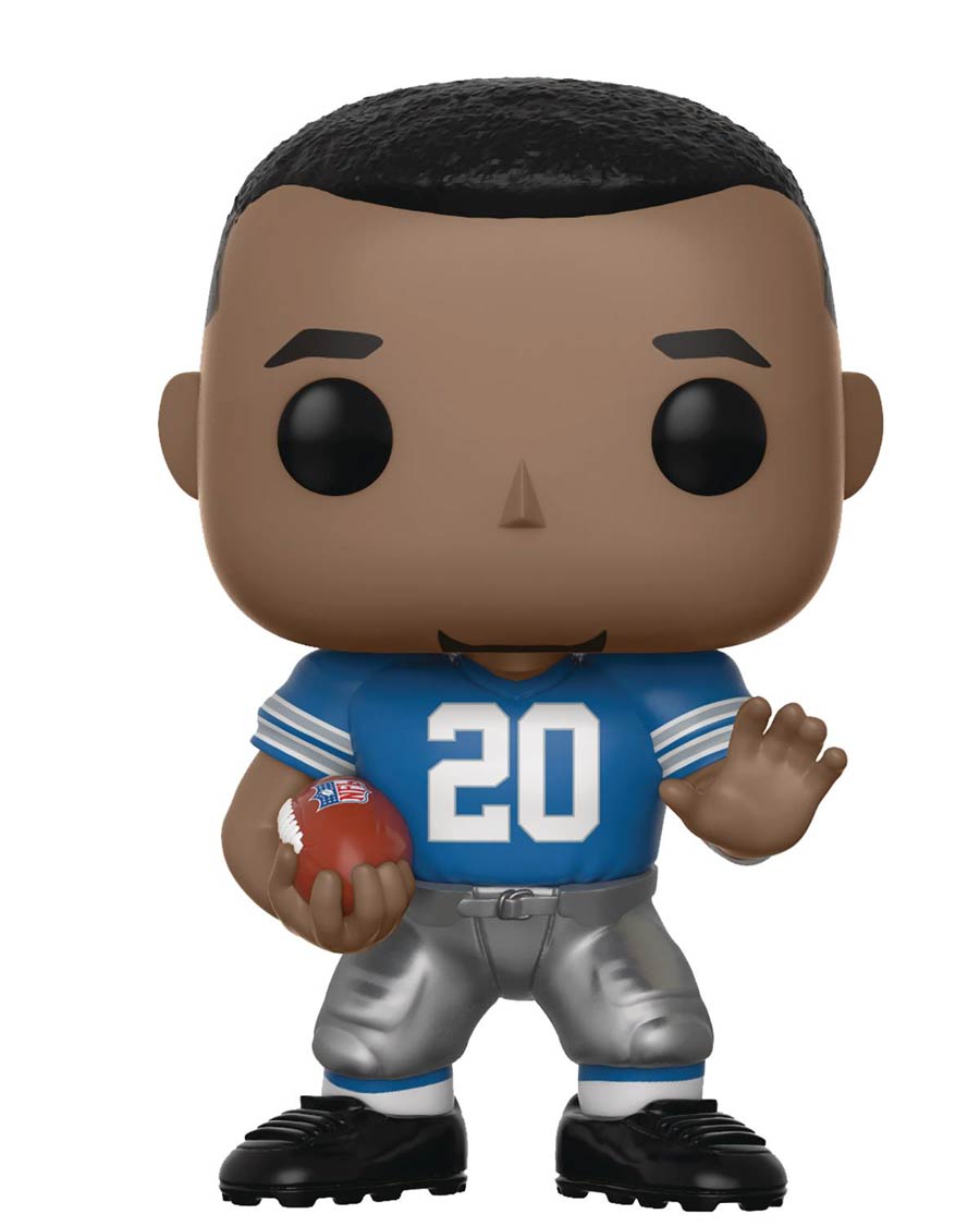 POP NFL Legends Barry Sanders (Lions Home) Vinyl Figure