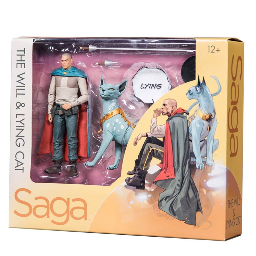 Saga The Will And Lying Cat 2-Pack Action Figure
