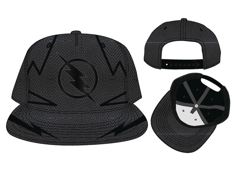 Flash Zoom Chrome Weld Embroidery Nylon Snapback Hat