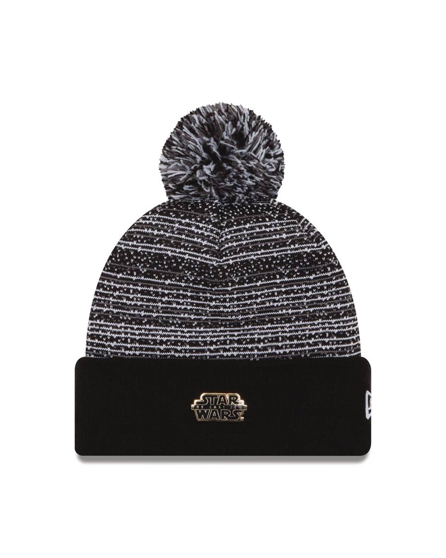 Star Wars Episode VIII The Last Jedi Wintery Pom Knit Beanie