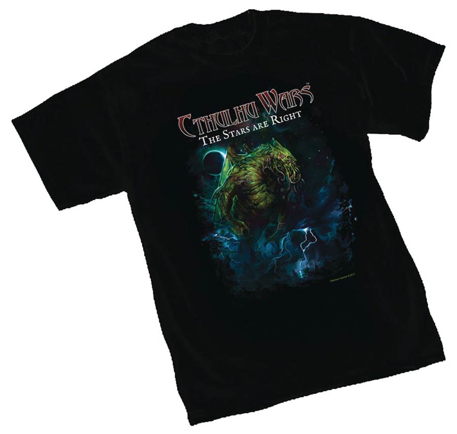 Cthulhu Wars Black T-Shirt Large
