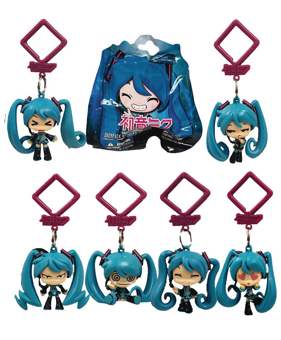 Hatsune Miku Hanger Figure Blind Mystery Box 24-Piece Display