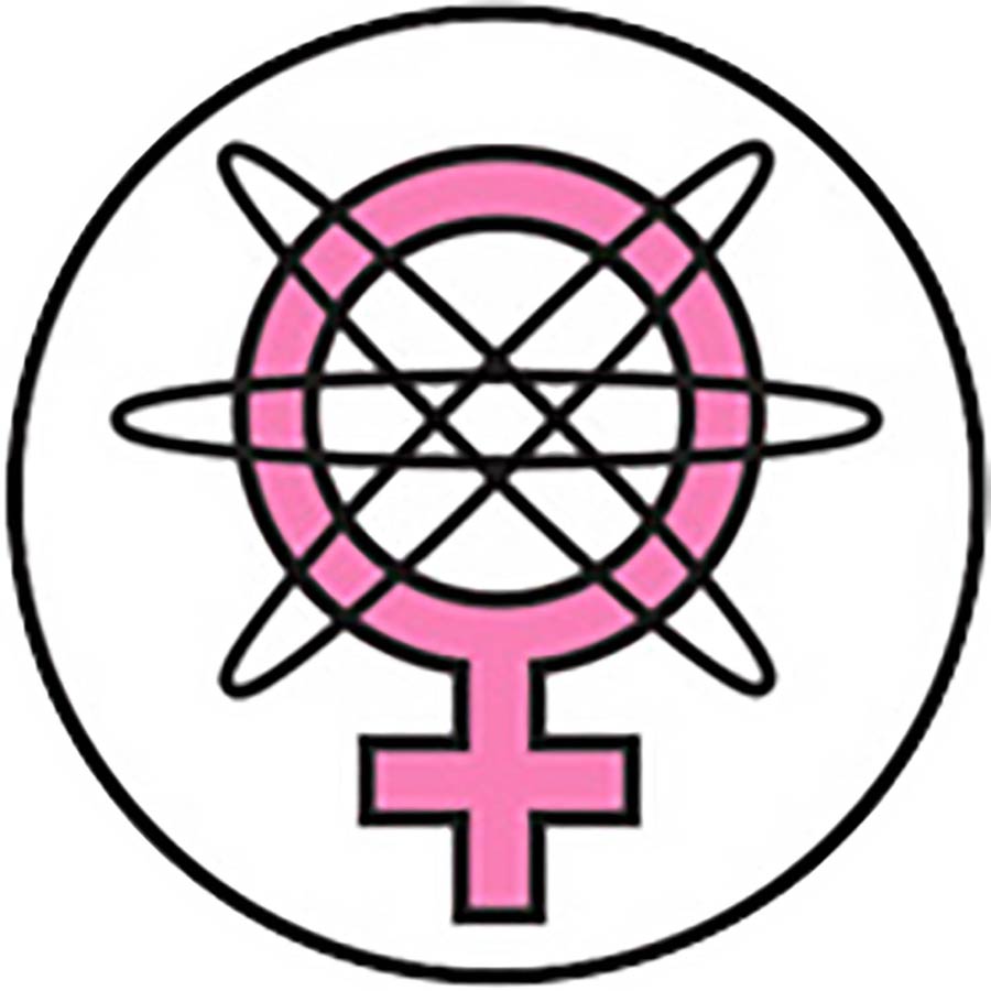 Invincible Pin - Atom Eve Logo