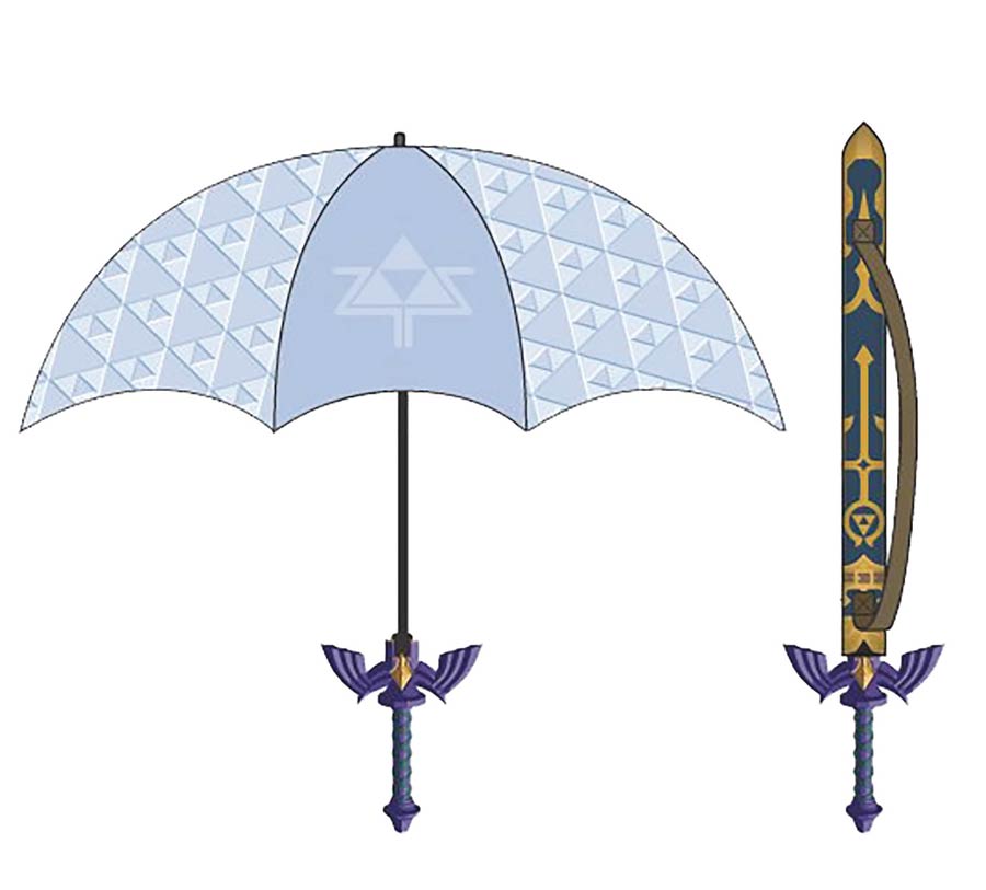 Legend Of Zelda Master Sword Umbrella