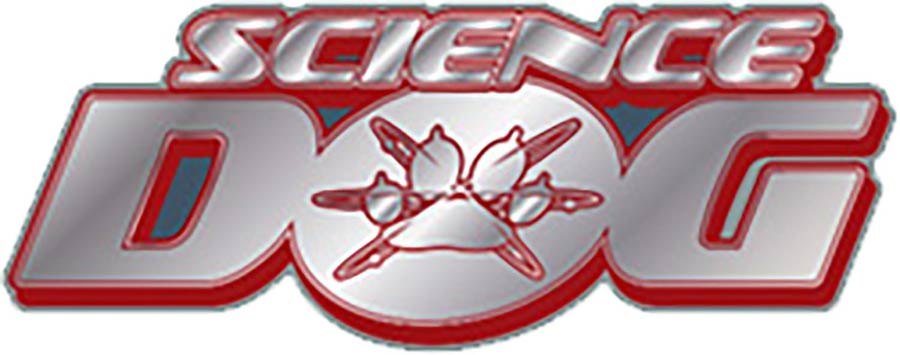 Science Dog Pin - Logo