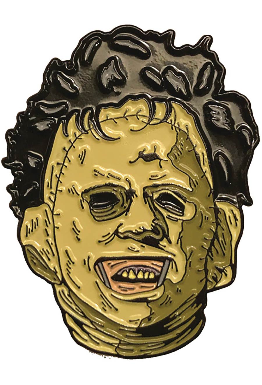Texas Chainsaw Massacre Leatherface Enamel Lapel Pin