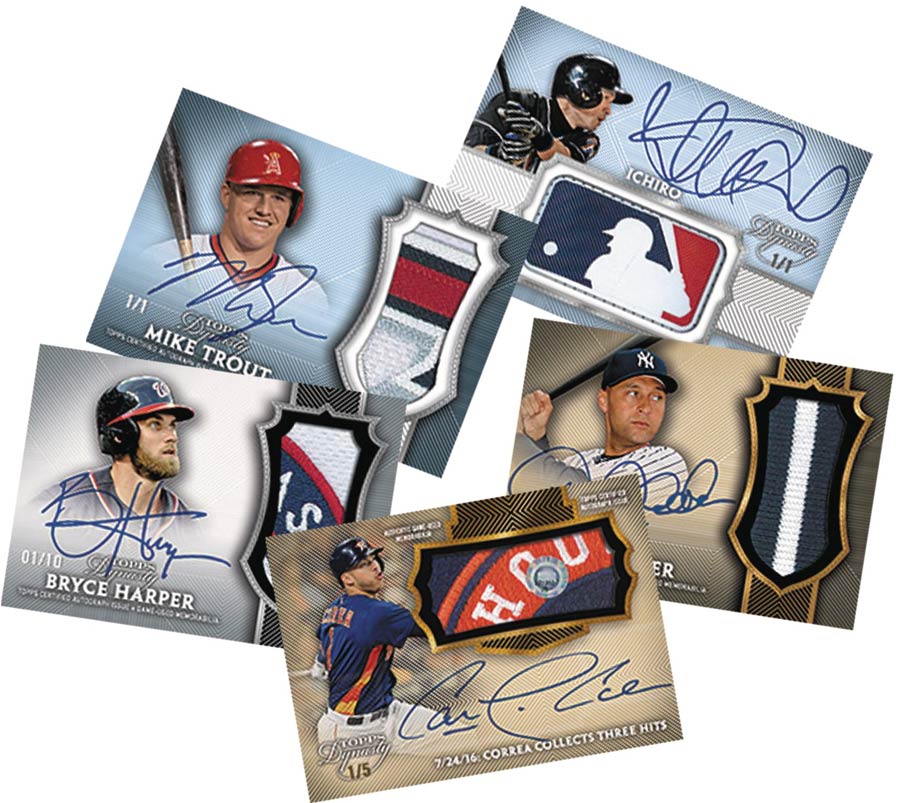 Topps 2017 Dynasty Baseball Trading Cards Box