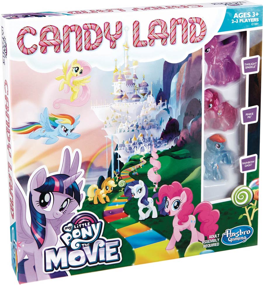 Candy Land My Little Pony The Movie Edition Boardgame Case