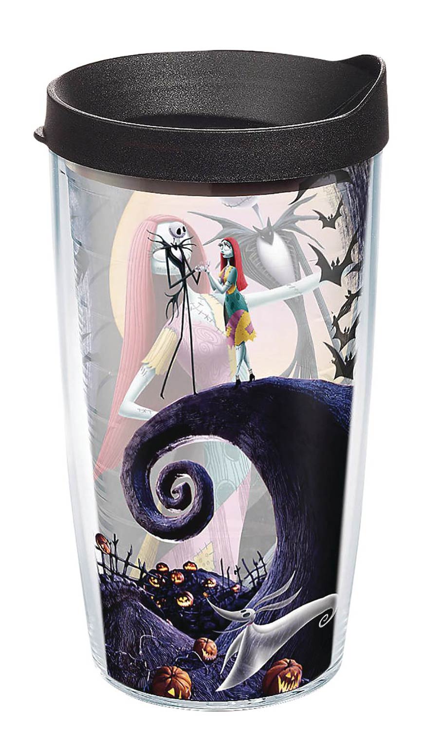 Nightmare Before Christmas 16-Ounce Tumbler With Black Lid