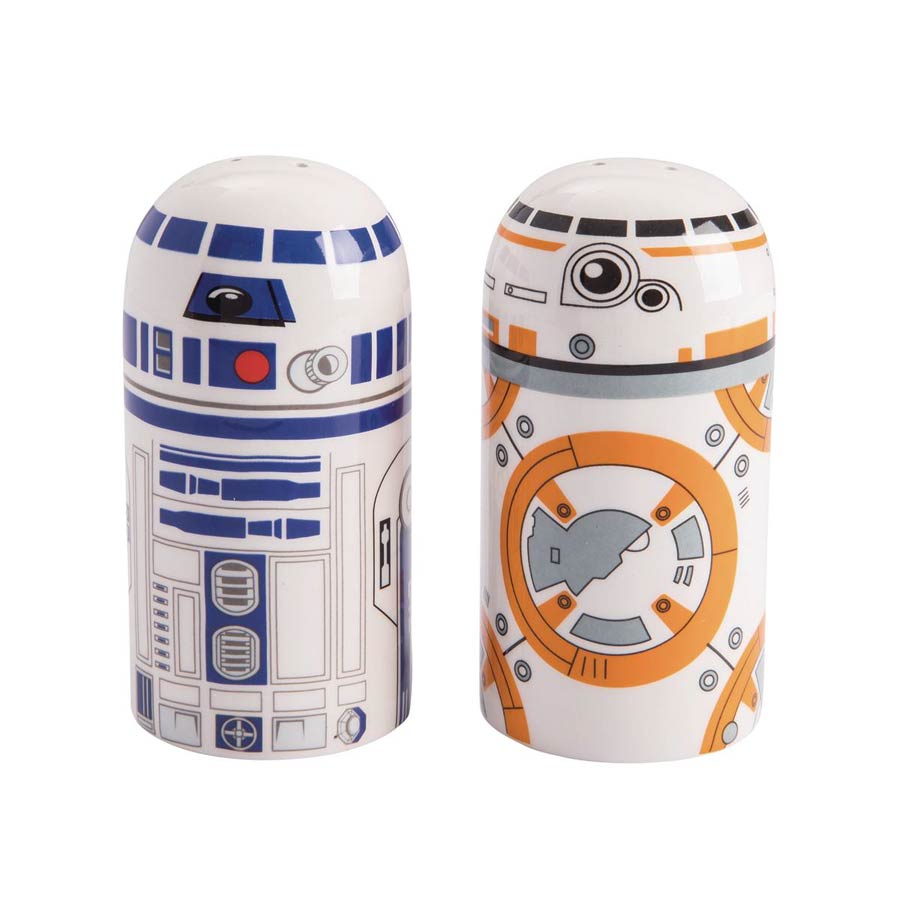 Star Wars R2-D2 & BB-8 2-Piece Salt And Pepper Shaker Set