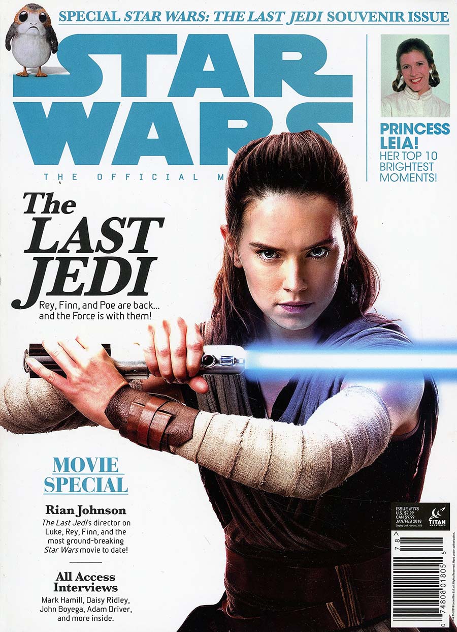 Star Wars Insider #178 January / February 2018 Newsstand Edition