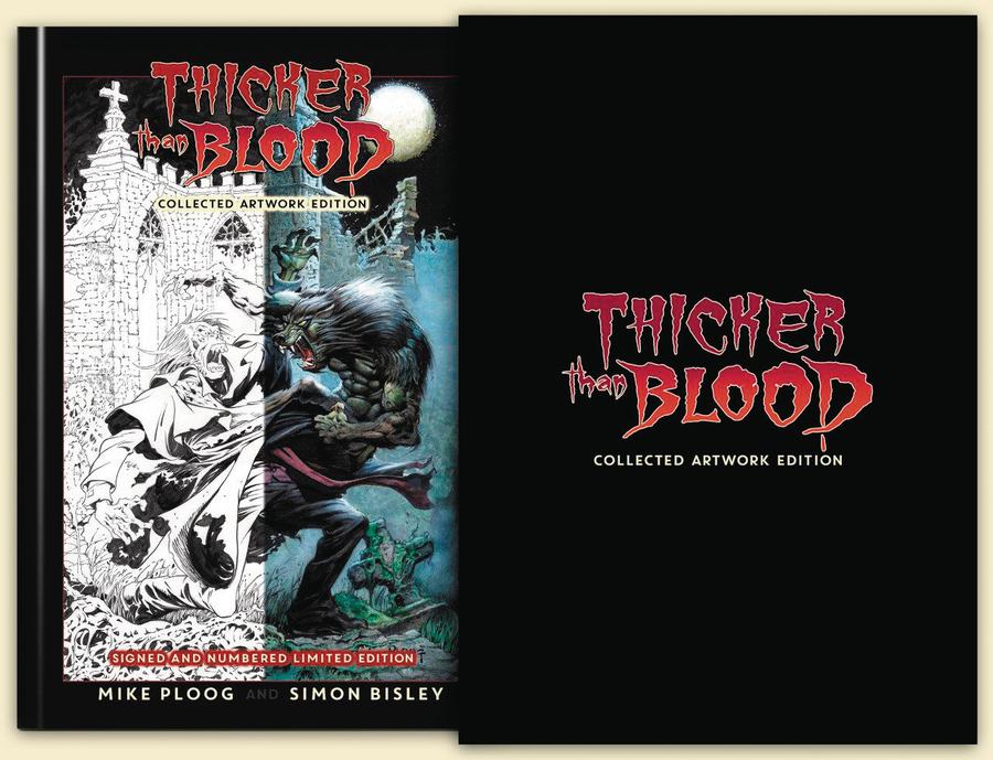 Thicker Than Blood Collected Artwork Edition HC Signed & Numbered Limited Edition