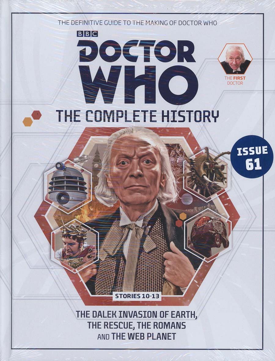 Doctor Who Complete History Vol 61 1st Doctor Stories 10-13 HC