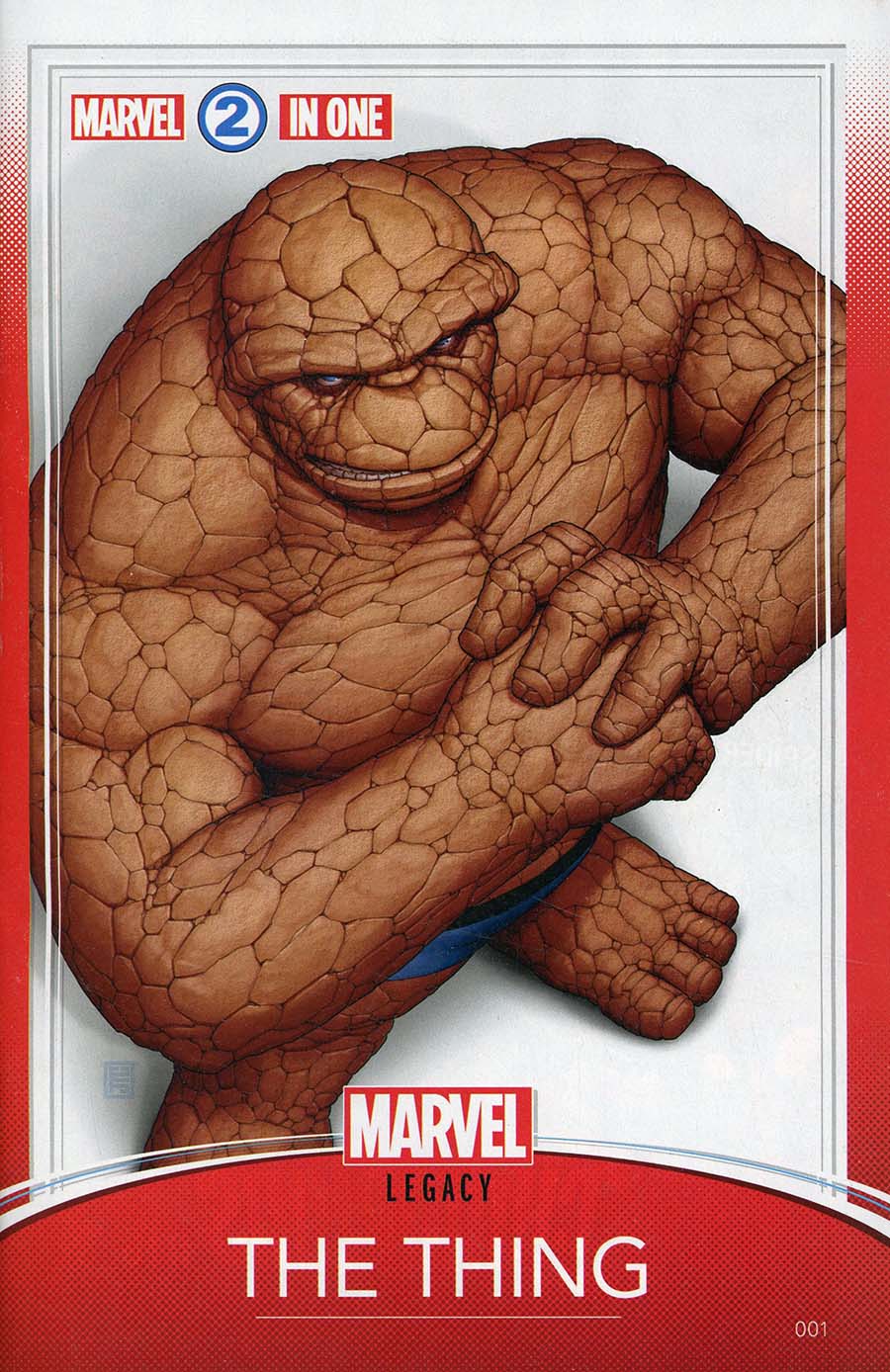 Marvel Two-In-One Vol 3 #1 Cover C Variant John Tyler Christopher Trading Card Cover (Marvel Legacy Tie-In)