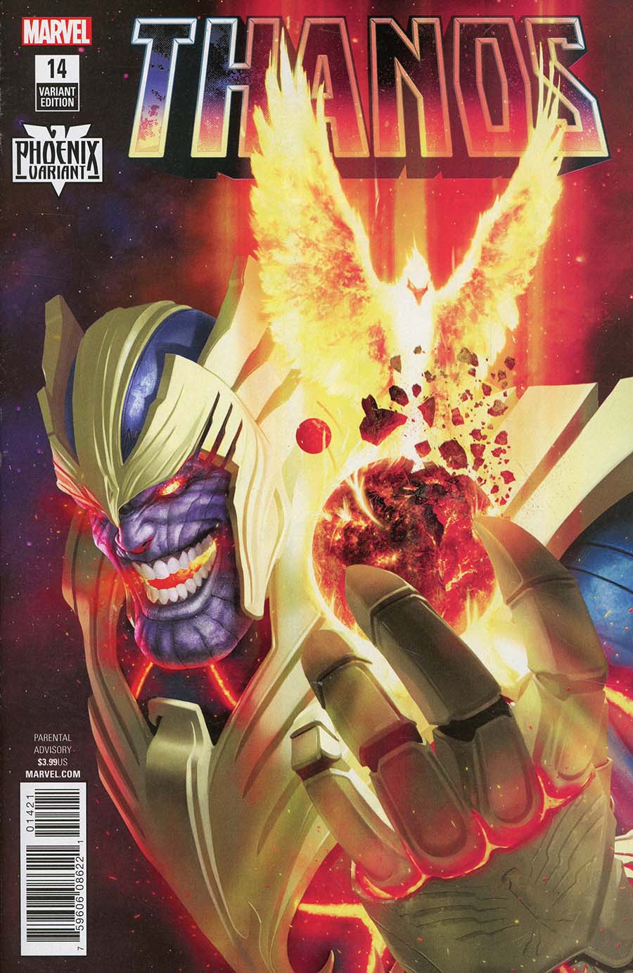 Thanos Vol 2 #14 Cover B Variant Rahzzah Phoenix Cover (Marvel Legacy Tie-In)