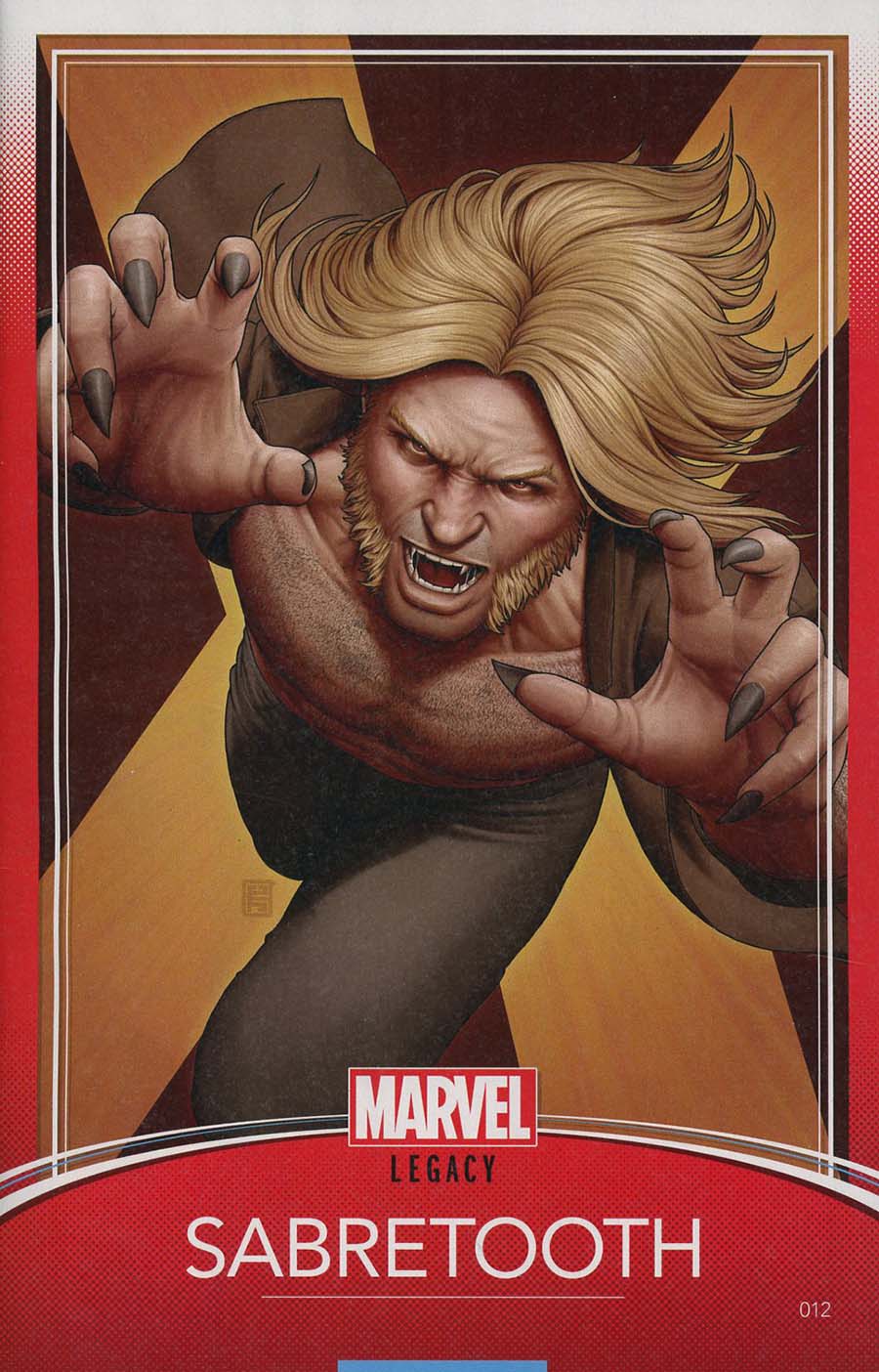 Weapon X Vol 3 #12 Cover C Variant John Tyler Christopher Trading Card Cover (Marvel Legacy Tie-In)