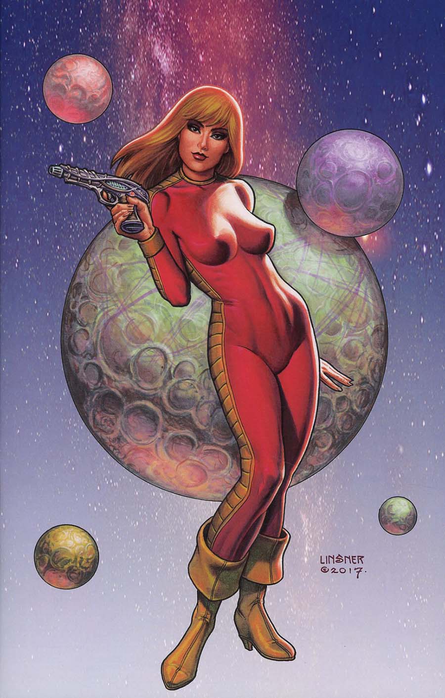 Barbarella #1 Cover N Incentive Joseph Michael Linsner Virgin Cover