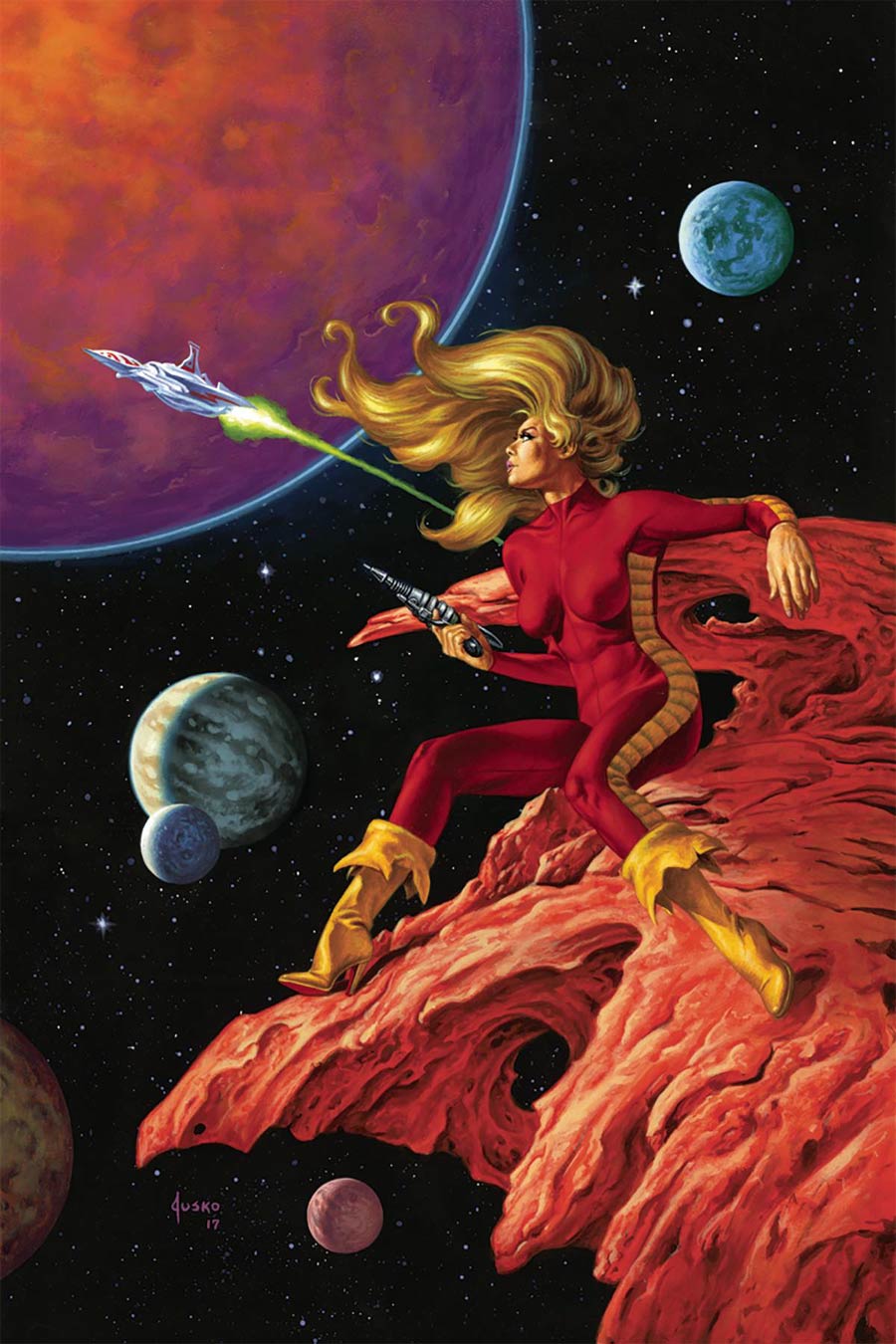 Barbarella #1 Cover P Incentive Joe Jusko Virgin Cover