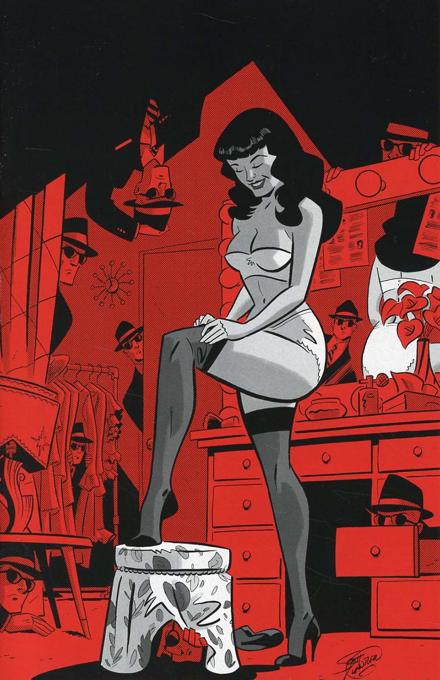 Bettie Page #6 Cover F Incentive Scott Chantler Virgin Cover