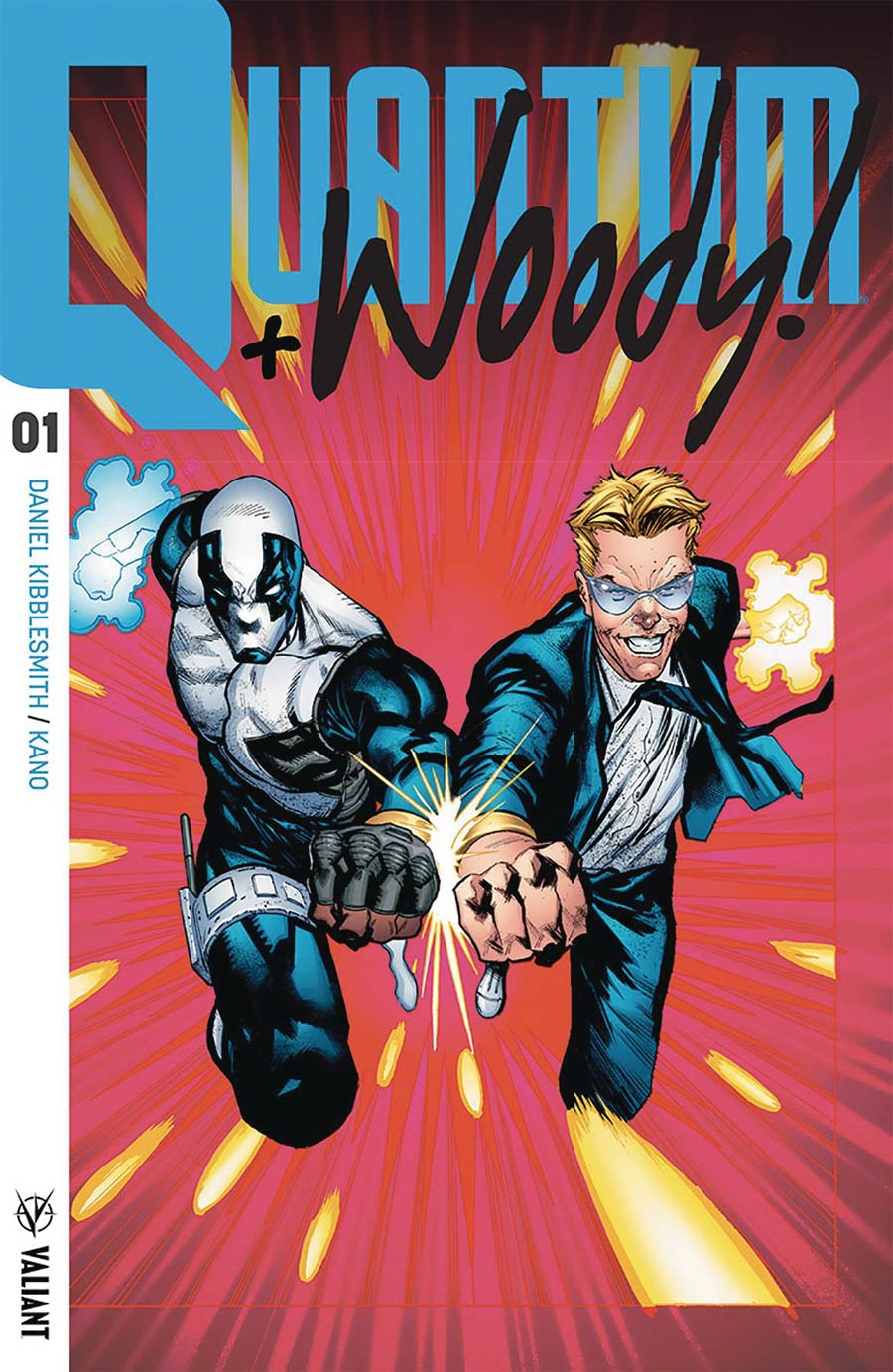 Quantum & Woody Vol 4 #1 Cover D Incentive Geoff Shaw Extreme Ultra-Foil Chase Variant Cover