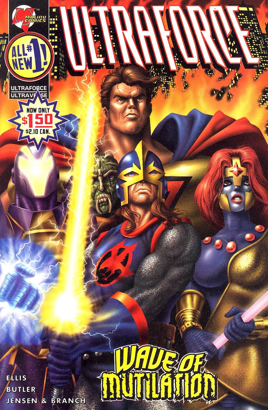 Ultraforce Vol 2 #1 Painted Cover