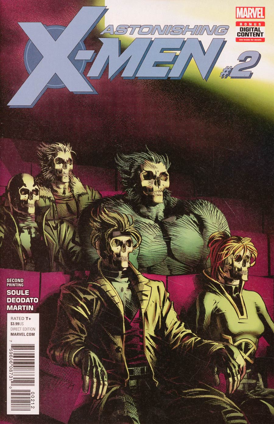 Astonishing X-Men Vol 4 #2 Cover E 2nd Ptg Variant Mike Deodato Cover