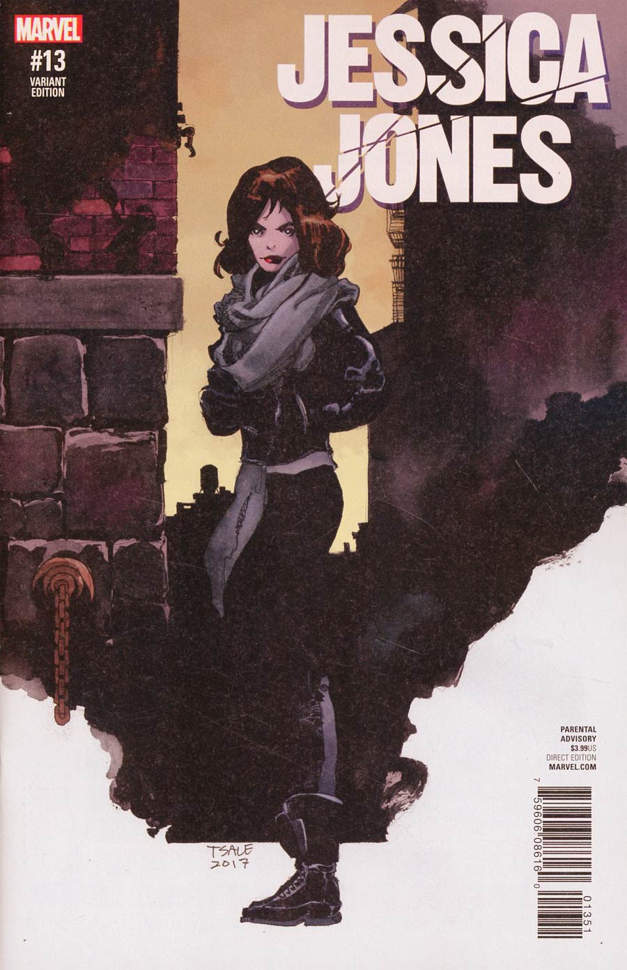 Jessica Jones #13 Cover E Incentive Tim Sale Variant Cover (Marvel Legacy Tie-In)
