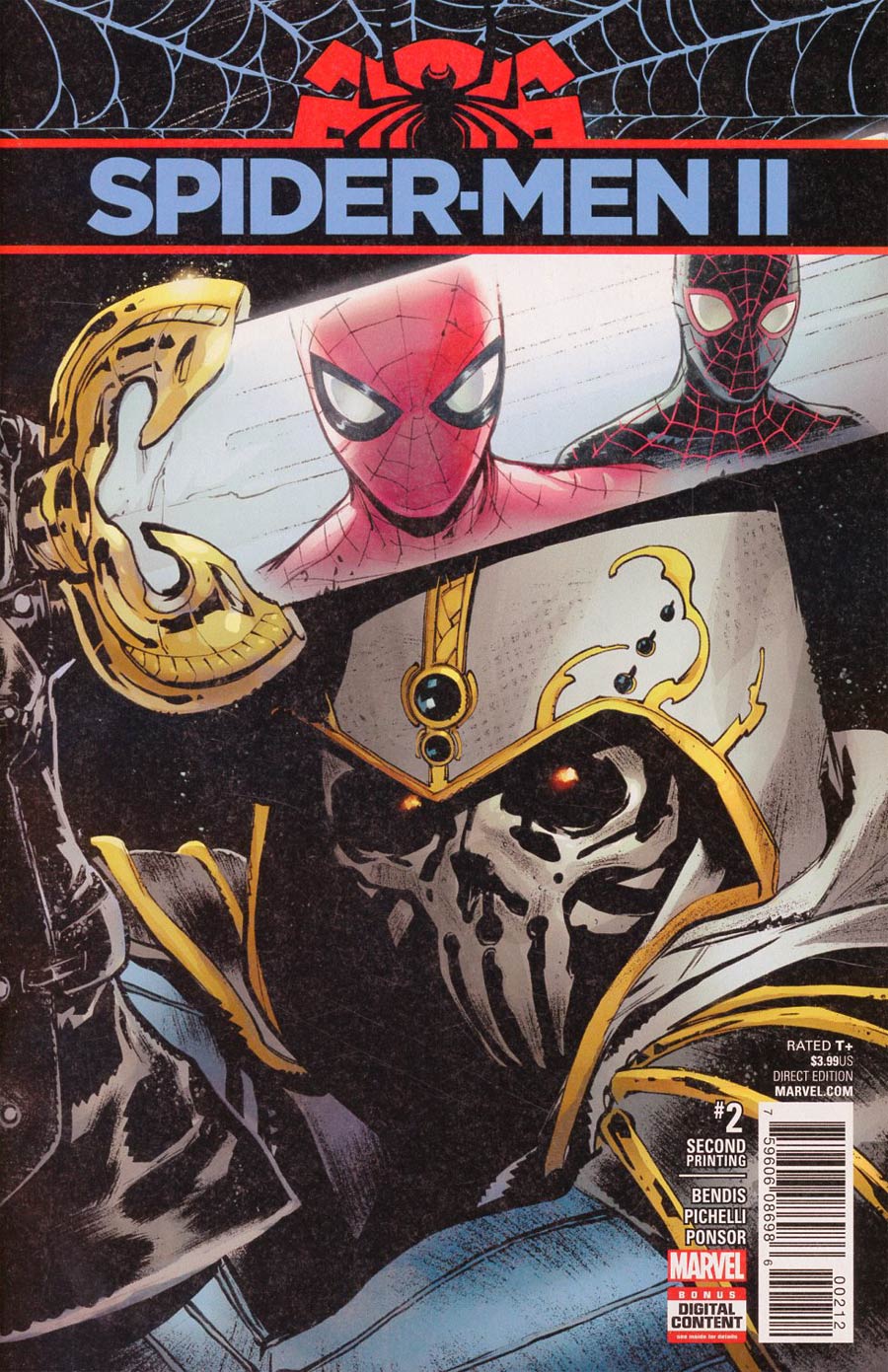 Spider-Men II #2 Cover D 2nd Ptg Variant Sara Pichelli Cover