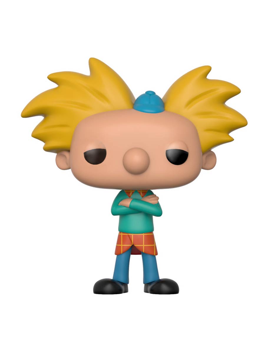 POP Television Nickelodeon Hey Arnold Arnold Shortman Vinyl Figure