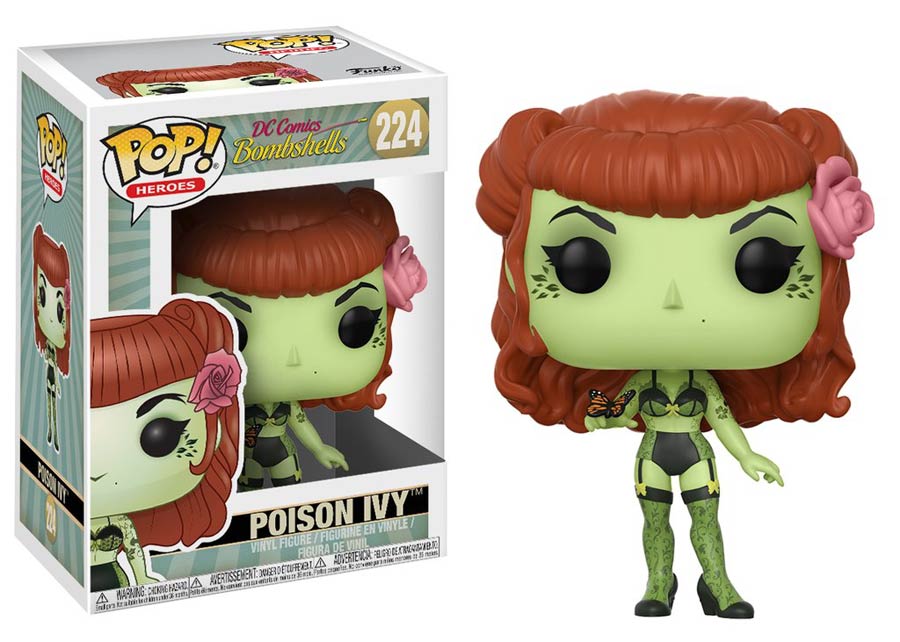 POP Heroes 224 DC Bombshells Poison Ivy Vinyl Figure