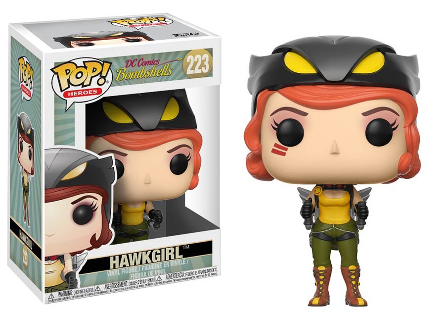 POP Heroes 223 DC Bombshells Hawkgirl Vinyl Figure