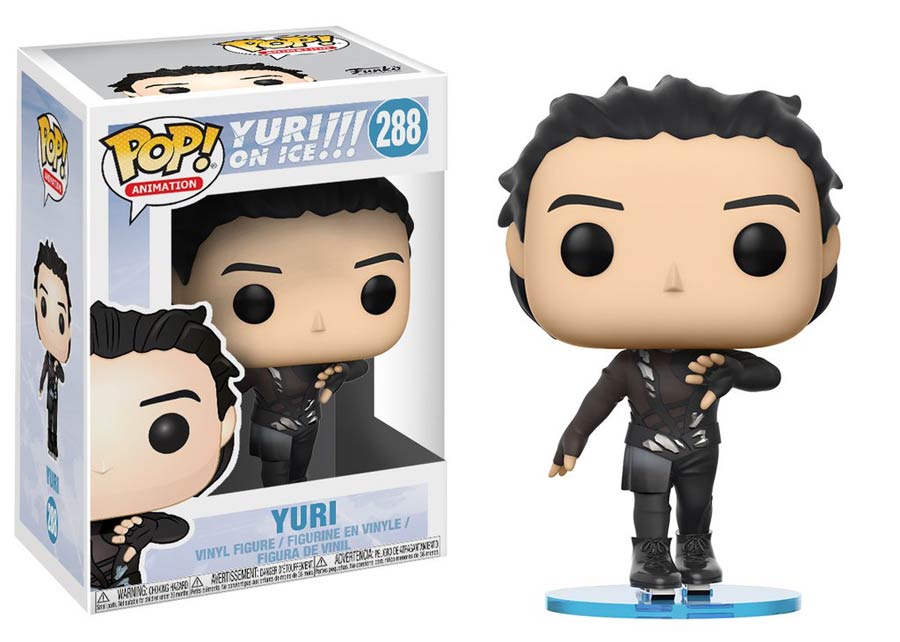 POP Animation 288 Yuri On Ice Yuri In Skate Wear Vinyl Figure