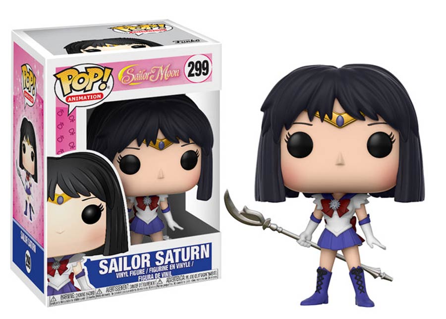 POP Animation 299 Sailor Moon Sailor Saturn Vinyl Figure