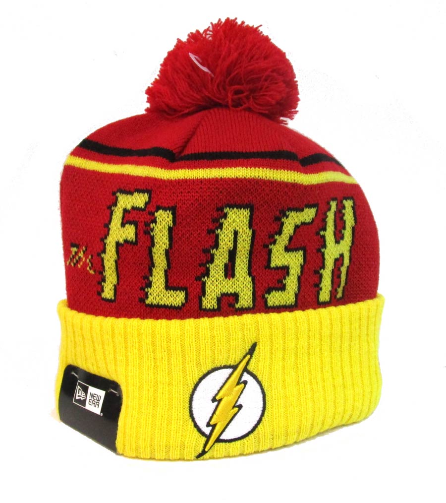 Flash Jumbo Cheer Red Knit Hat