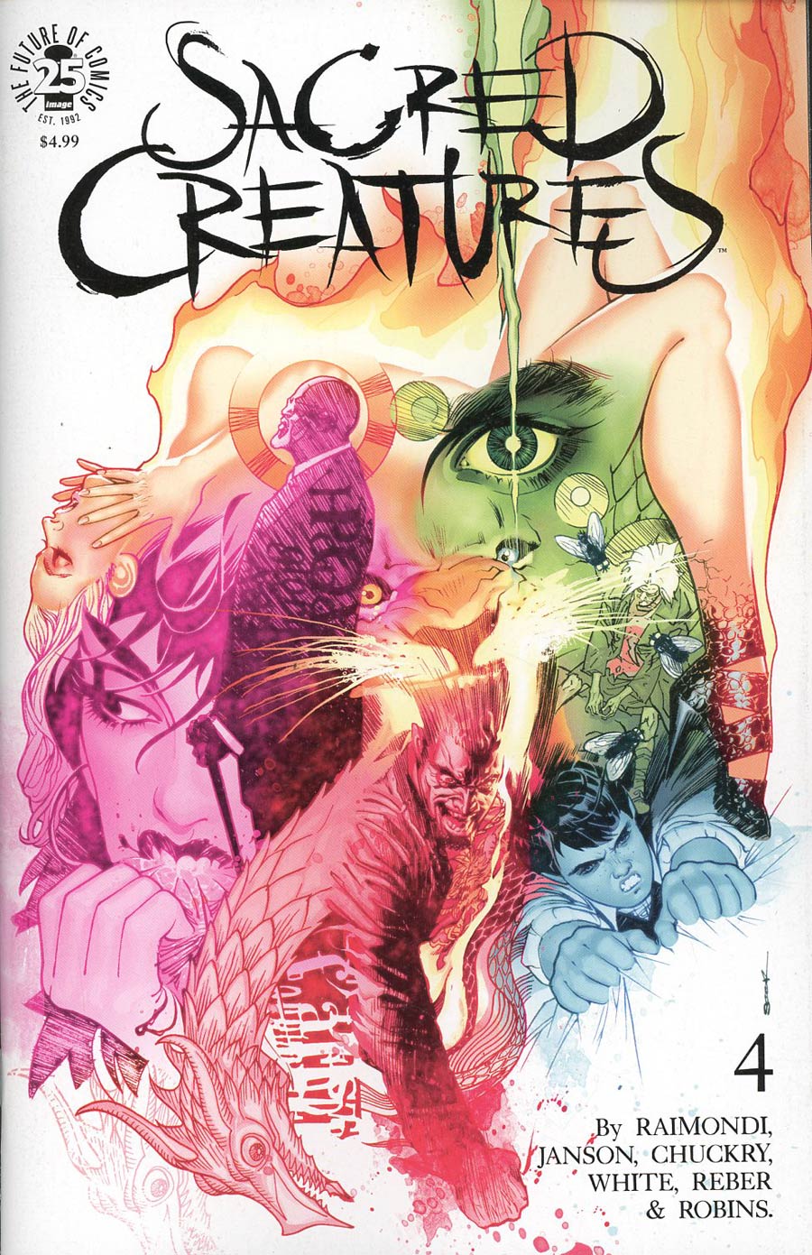 Sacred Creatures #4 Cover C Incentive Ryan Sook Variant Cover