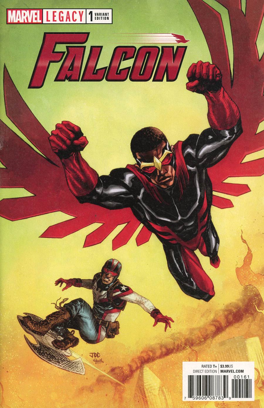Falcon Vol 2 #1 Cover F Incentive Joshua Cassara Variant Cover (Marvel Legacy Tie-In)