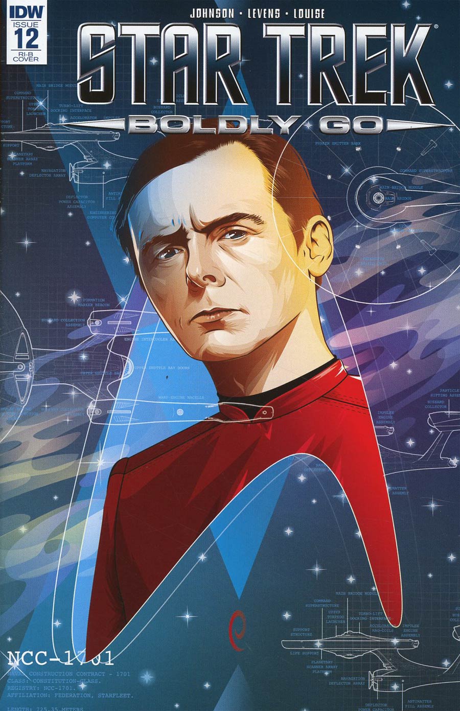 Star Trek Boldly Go #12 Cover D Incentive Cryssy Cheung Variant Cover