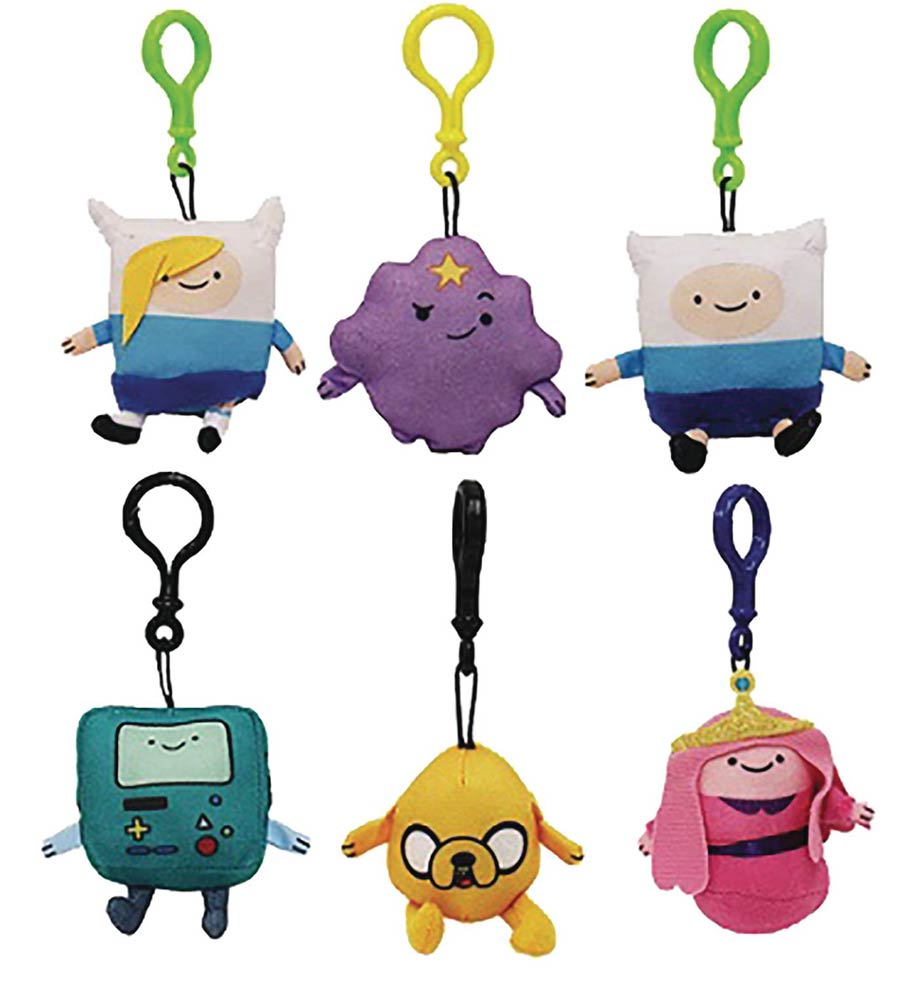 Adventure Time Plush Hanger Blind Mystery Box 24-Piece Display
