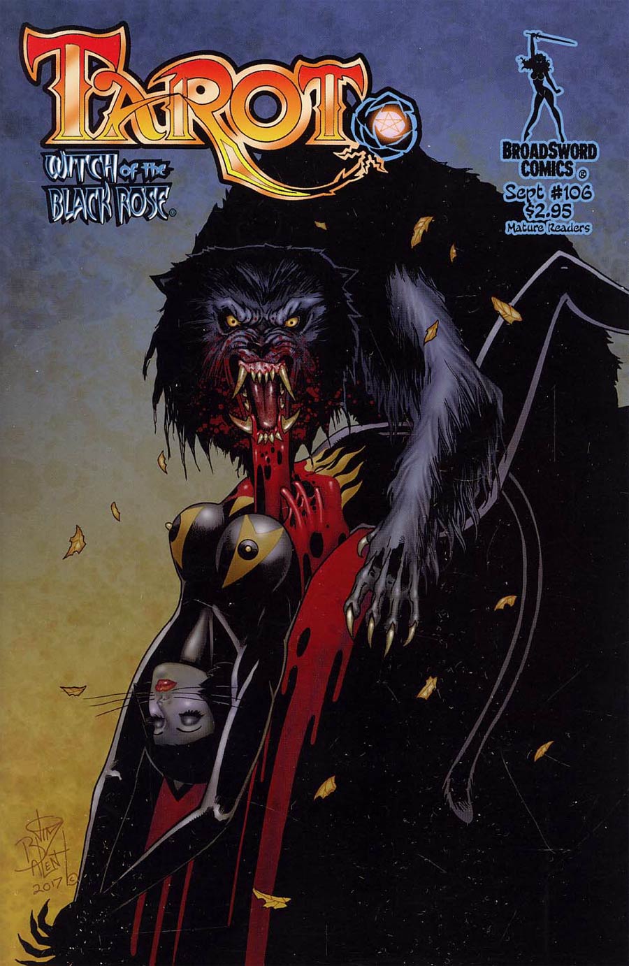 Tarot Witch Of The Black Rose #106 Cover B Regular Jim Balent Werewolf Cover