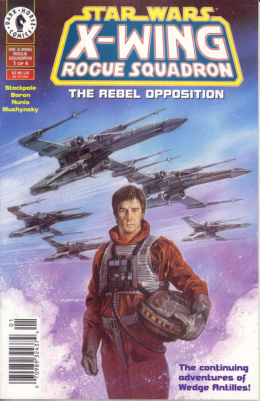 Star Wars X-Wing Rogue Squadron #1 Cover B Newsstand Edition
