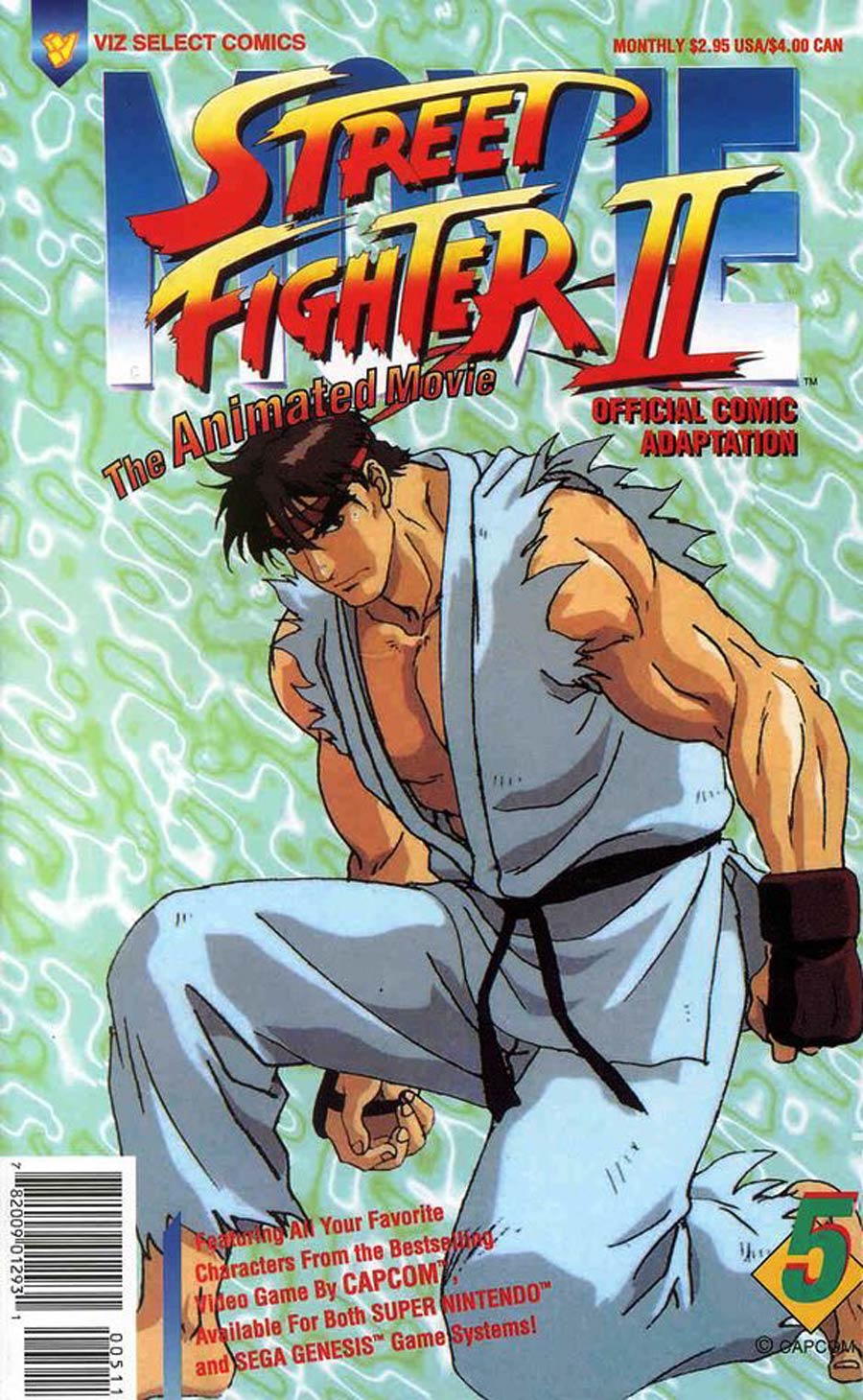 Street Fighter II The Animated Movie Official Comic Adaptation #5